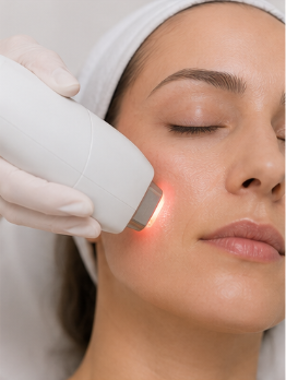 Laser skin resurfacing treatment